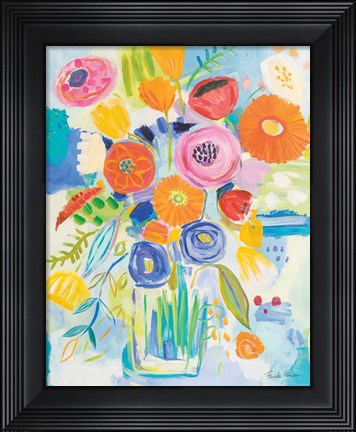Framed Spring Flowers Print