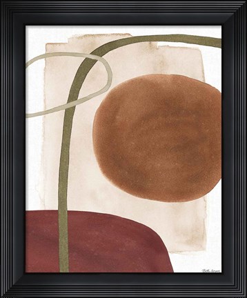 Framed Mediterranean Motif XII Print