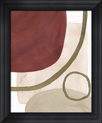 Framed Mediterranean Motif XI Print