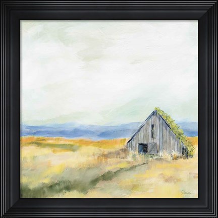 Framed Ranch Barn Print
