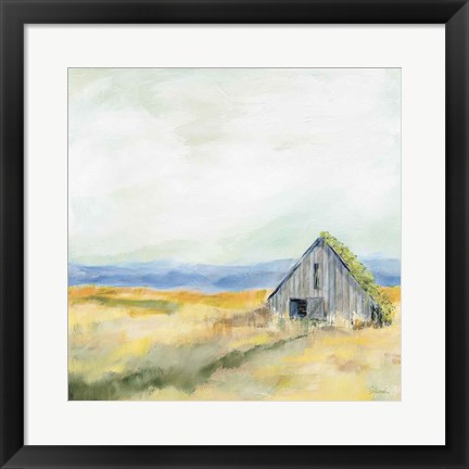 Framed Ranch Barn Print