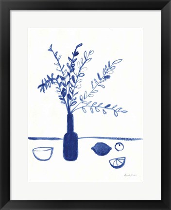 Framed Greek Island Dreaming II Print