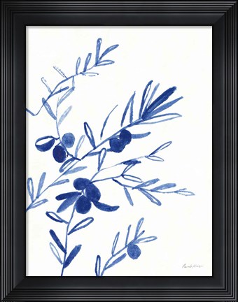 Framed Greek Island Dreaming I Print