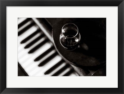 Framed Black and White Print