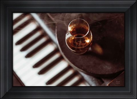 Framed Night Vibes Lounge Print