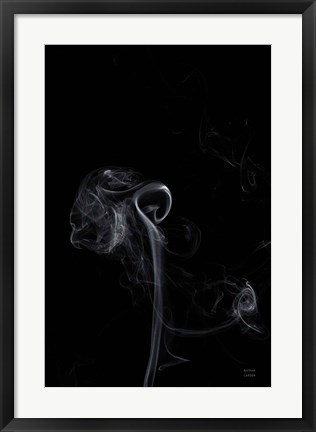 Framed Smoke V Print