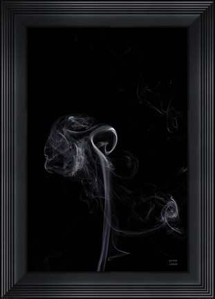 Framed Smoke V Print
