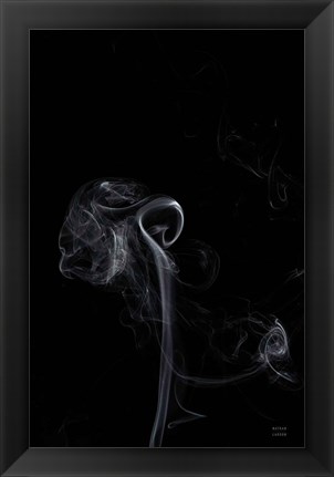 Framed Smoke V Print