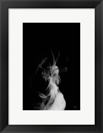 Framed Smoke IV Print
