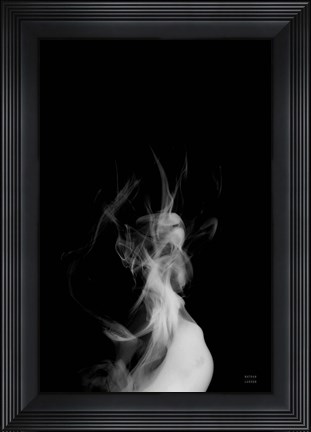 Framed Smoke IV Print