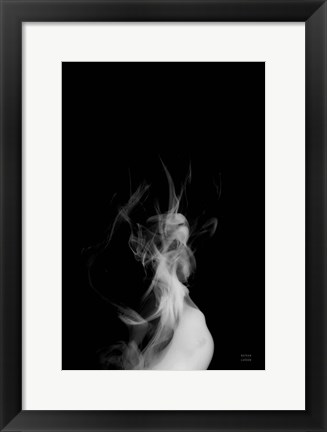 Framed Smoke IV Print