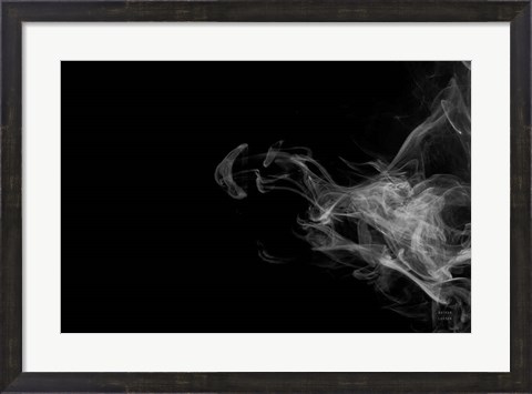Framed Smoke I Print