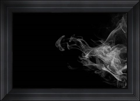 Framed Smoke I Print