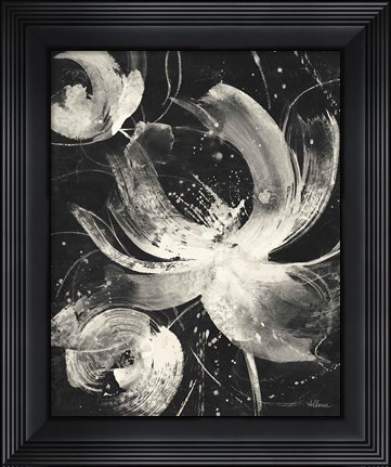 Framed Bold III Dark Vertical Print