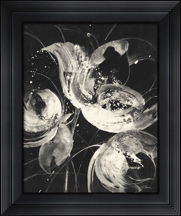 Framed Bold II Dark Vertical Print