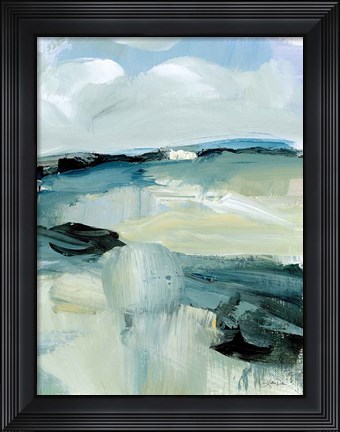 Framed Windswept Landscape III Print
