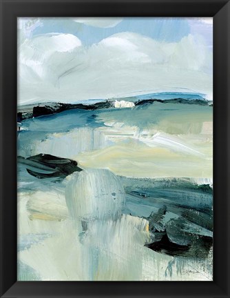Framed Windswept Landscape III Print