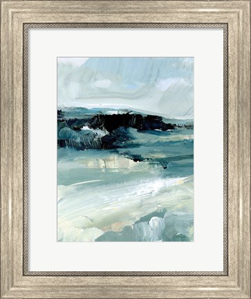 Framed Windswept Landscape II Print