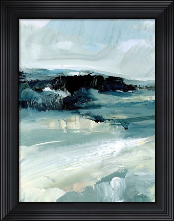 Framed Windswept Landscape II Print