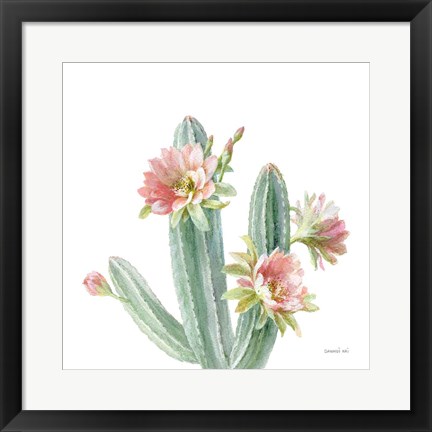 Framed Pastel Desert III Print