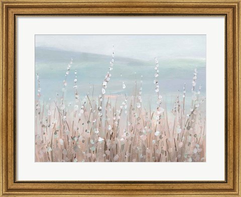 Framed Coastal Morning Blooms Print