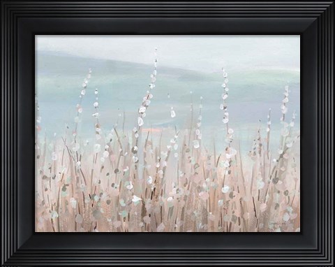Framed Coastal Morning Blooms Print