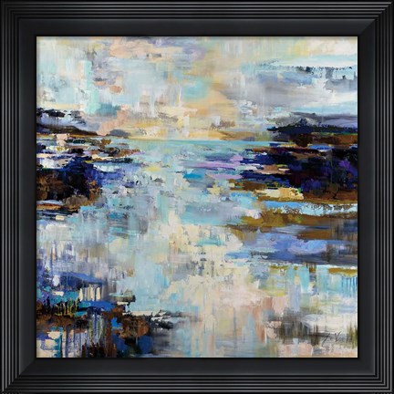 Framed Abstract Morning Print
