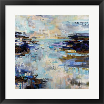 Framed Abstract Morning Print