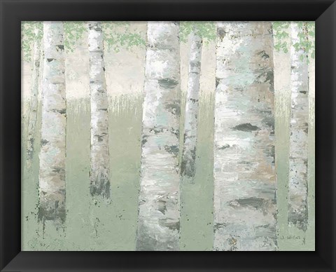 Framed Spring Birch Print