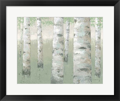 Framed Spring Birch Print