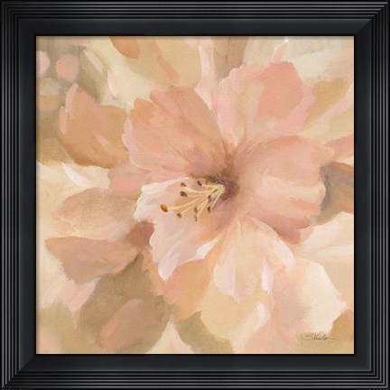 Framed Sweet Boho Flower II Print