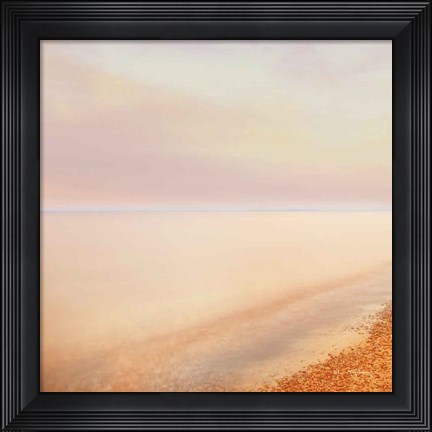 Framed Lake Superior Shoreline I Retro Crop Print