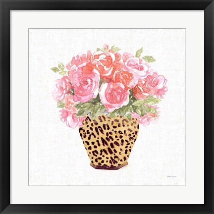 Framed Luxe Bouquet II Print