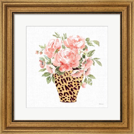 Framed Luxe Bouquet I Print