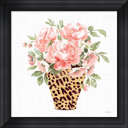 Framed Luxe Bouquet I Print