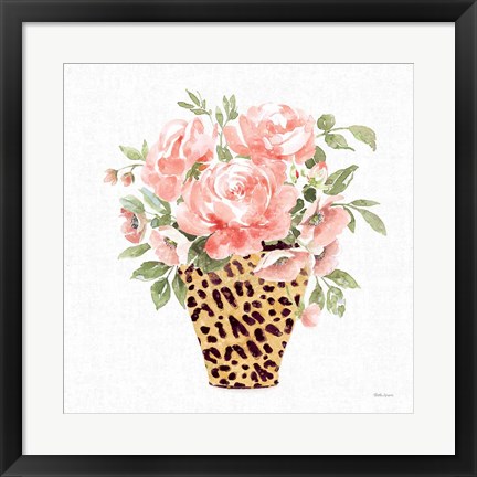 Framed Luxe Bouquet I Print