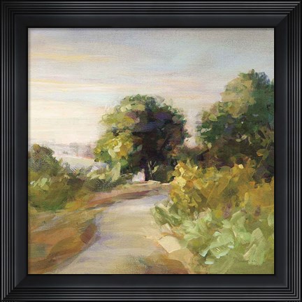 Framed Bright Eucalyptus Trail Print