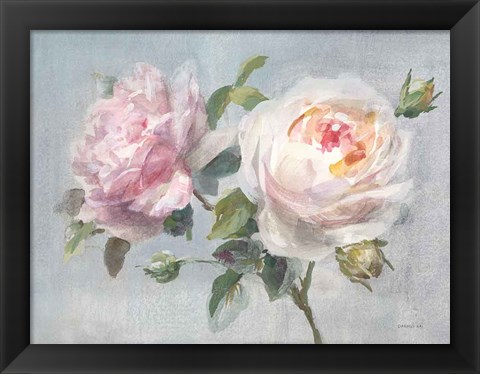 Framed Light Lovely Roses Print