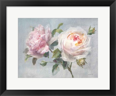 Framed Light Lovely Roses Print