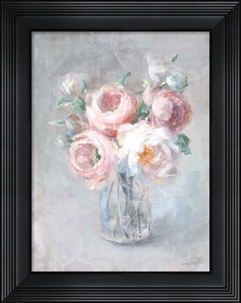 Framed Light Summer Blooms II Print