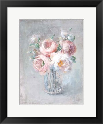 Framed Light Summer Blooms II Print