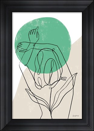 Framed Planted IV Print