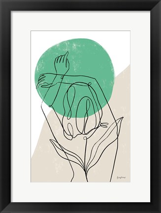 Framed Planted IV Print