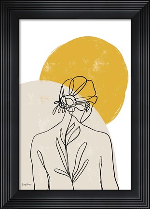Framed Planted I Print