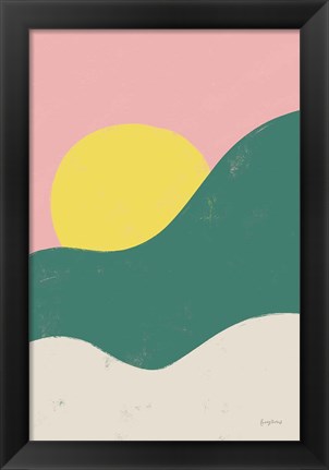 Framed Sun Chaser II Print