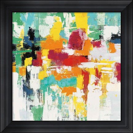 Framed Summer Silk Road Warm Print