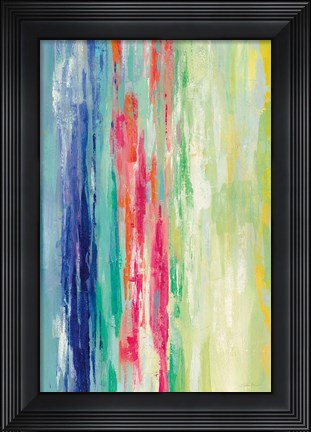 Framed California Surf Bright Crop Print
