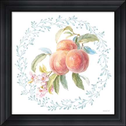Framed Blooming Orchard III Print
