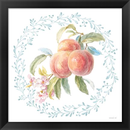 Framed Blooming Orchard III Print