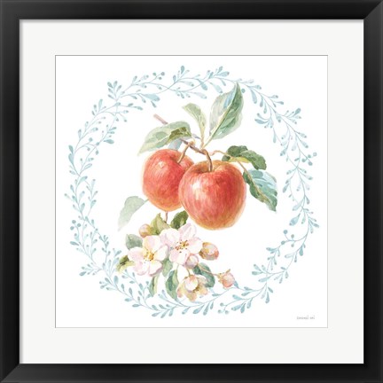 Framed Blooming Orchard II Print